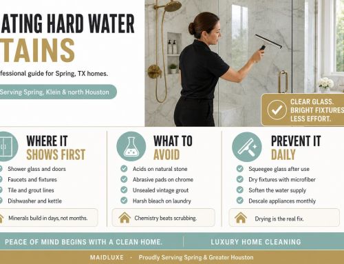 Hard Water Stains: A Spring, TX Home Cleaning Guide