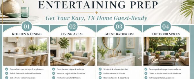 Summer Entertaining Prep for Katy Texas - MaidLuxe